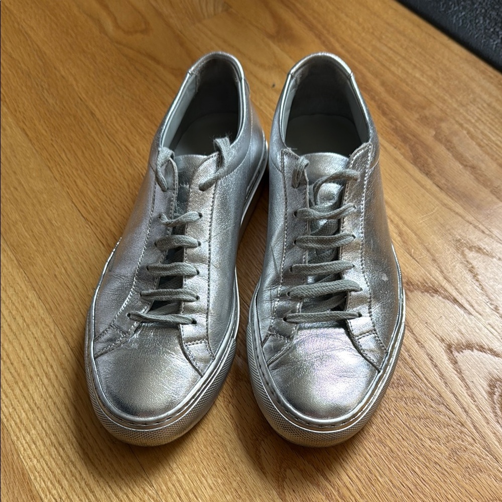 Common Projects Silver Women's Sneakers